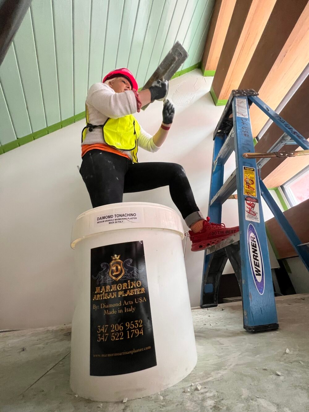 Natural Venetian plaster NYC